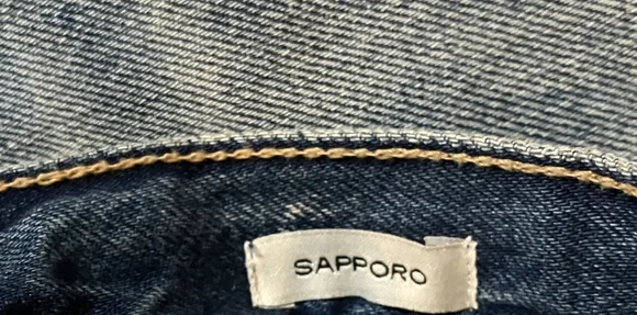 nwt $490 Boro Made In Japan Blue Denim Jeans